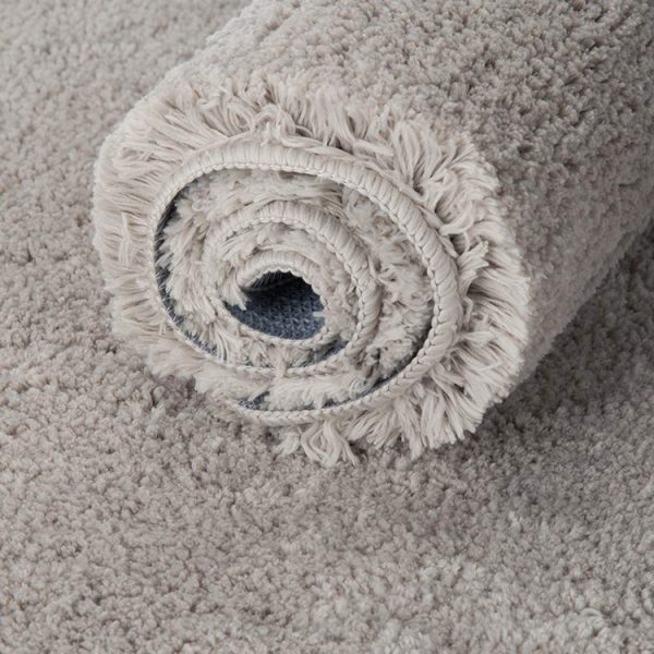 Water Absorbent Mat Soft Microfiber Bathroom Rug Machine Washable Bath Mat