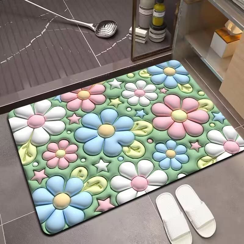 3D Visual Rug Absorbent Bath Mat