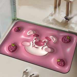 Absorbent Bathroom Mat