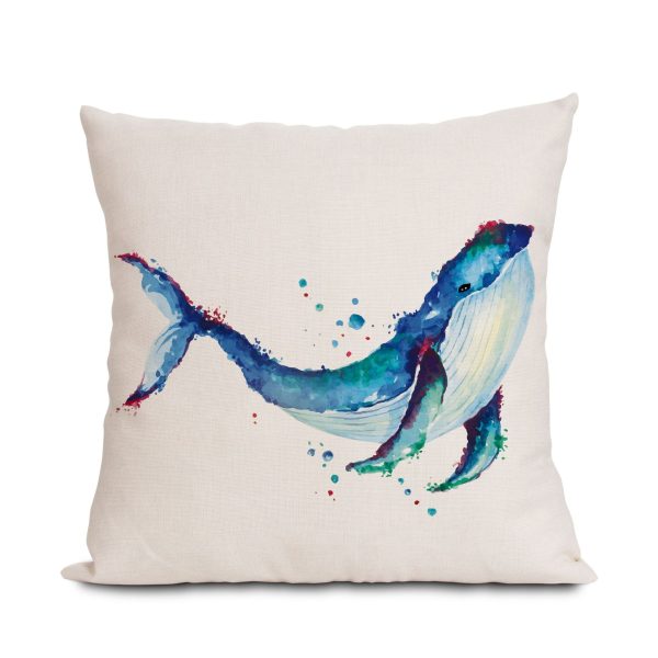 Jellyfish Throw Pillow Cushion Cover