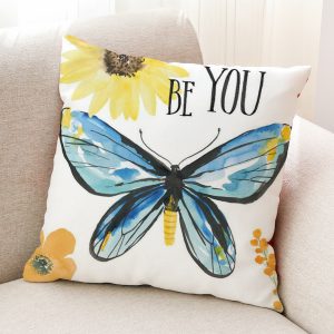 Butterfly Spring Pillow Covers