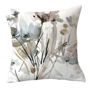 Flower Throw Pillow Covers