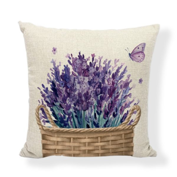 Lavender Throw Pillow Covers Purple Cushion