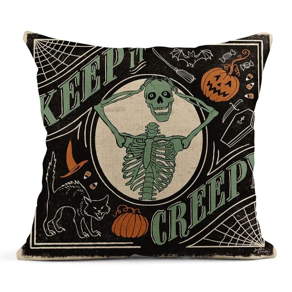 Pillow Covers Halloween Pumpkins Pattern