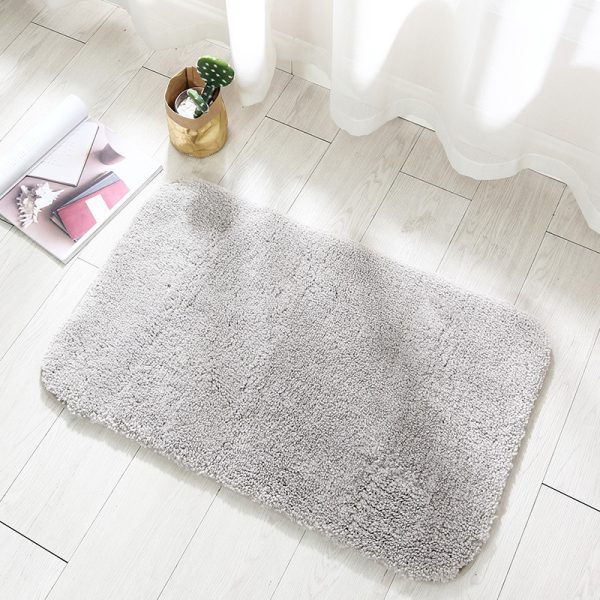 Simple bath mat thickened absorbent non-slip