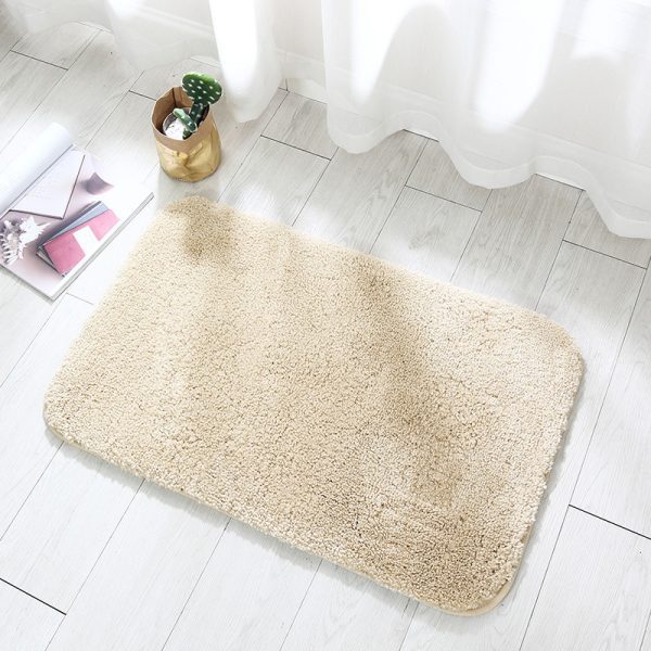 Simple bath mat thickened absorbent non-slip