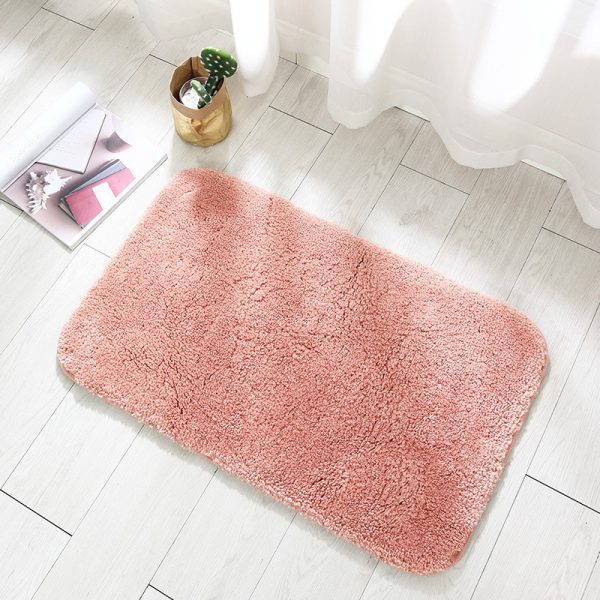 Simple bath mat thickened absorbent non-slip