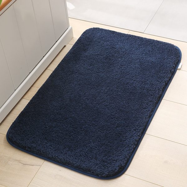 Simple bath mat thickened absorbent non-slip