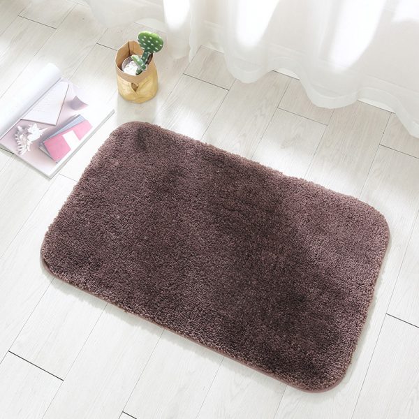 Simple bath mat thickened absorbent non-slip