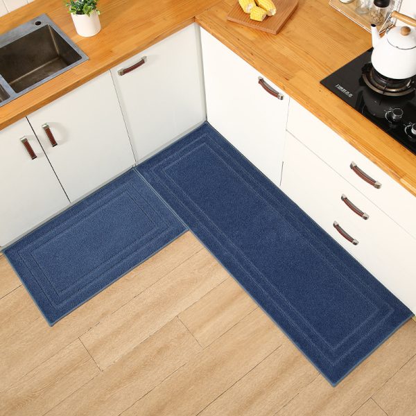 Light luxury absorbent bath mat non-slip