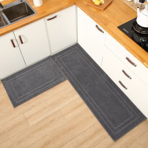 Light luxury absorbent bath mat non-slip