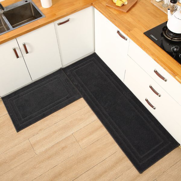 Light luxury absorbent bath mat non-slip