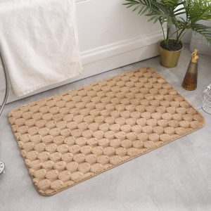 Simple premium bath mat absorbent non-slip