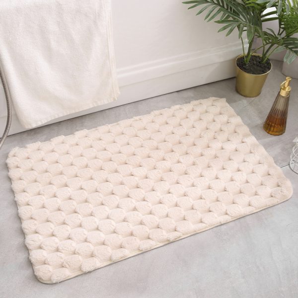 Simple premium bath mat absorbent non-slip