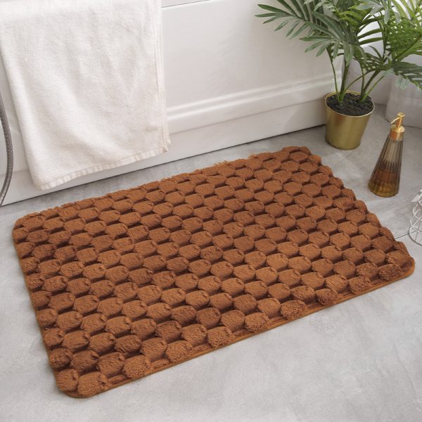 Simple premium bath mat absorbent non-slip