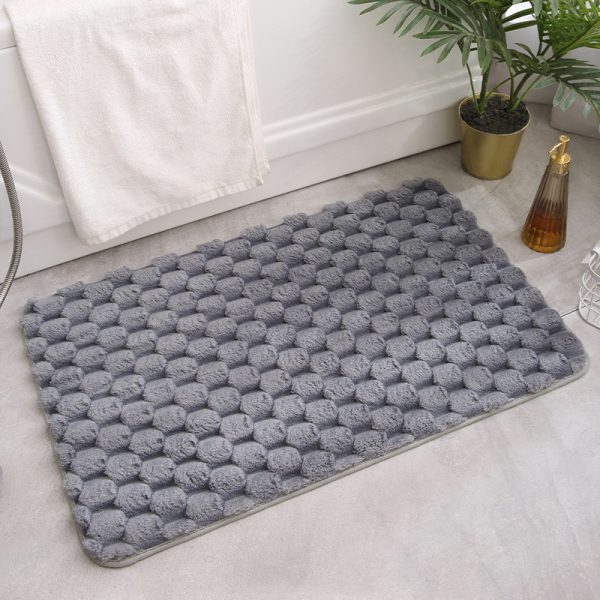 Simple premium bath mat absorbent non-slip