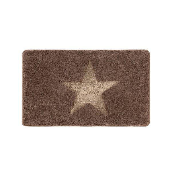 Star bath mat non-slip mat bedside blanket