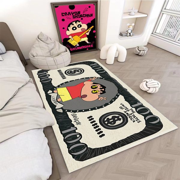 Cartoon Tom & Jerry cute imitation cashmere soft glutinous comfort floor mat