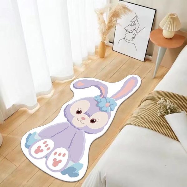 Cute anime kid fun cartoon shaped anti-slip bath mat