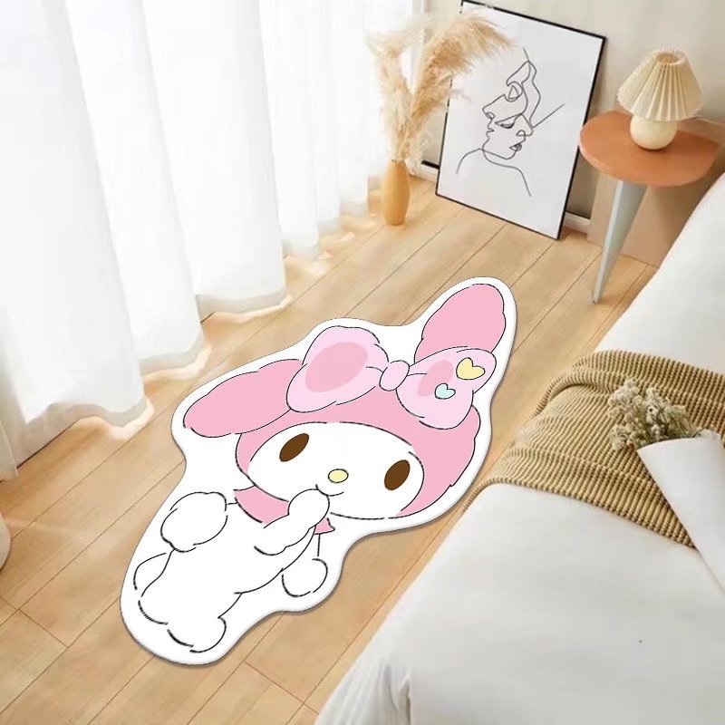 Cute anime kid fun cartoon shaped anti-slip bath mat