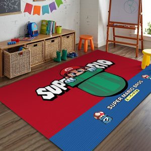 Cartoon Mario game sports carpet floor mat