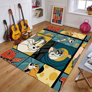 Tom and Jerry cartoon non-slip and dirt resistant floor mat