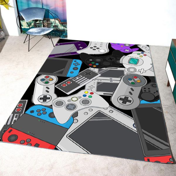 Game Mat game console handle cool floor mat