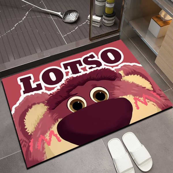 Lotso soft absorbent quick-drying cute bath mat