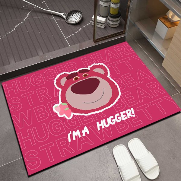 Lotso soft absorbent quick-drying cute bath mat