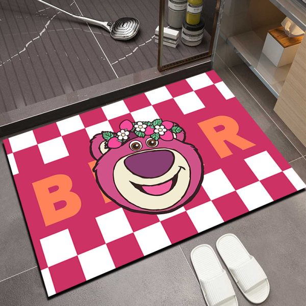 Lotso soft absorbent quick-drying cute bath mat