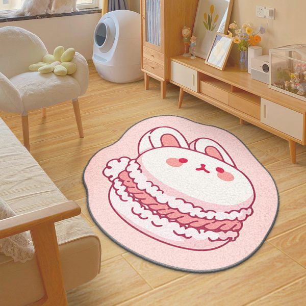 INS style cute imitation cashmere soft and comfortable mat