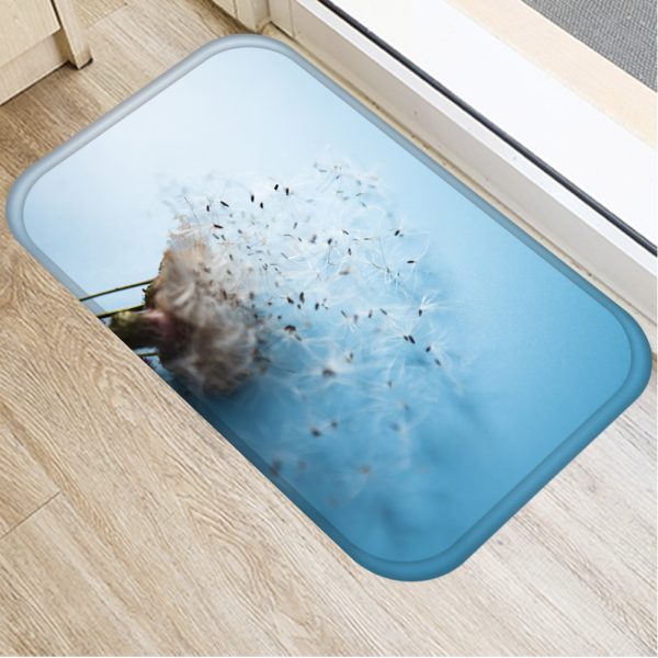 INS style Nordic modern minimalist floral floor mat