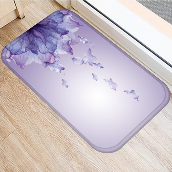 INS style Nordic modern minimalist floral floor mat