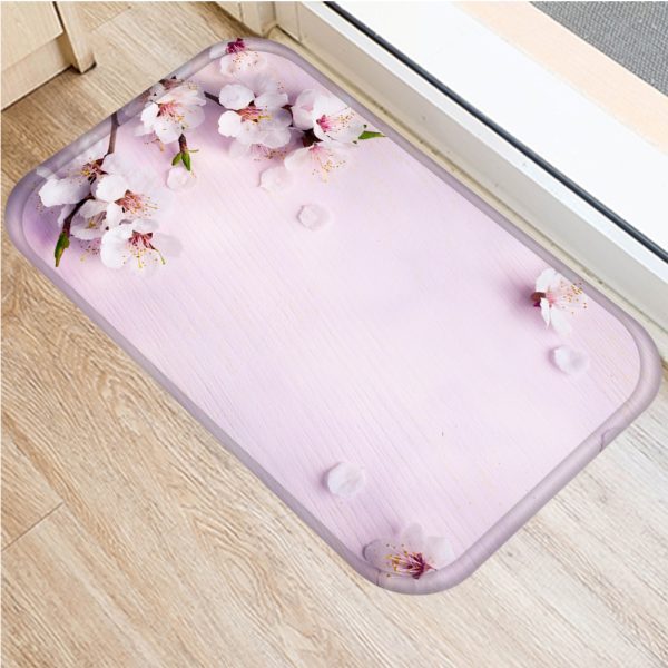 INS style Nordic modern minimalist floral floor mat