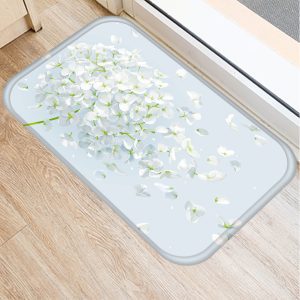 INS style Nordic modern minimalist floral floor mat