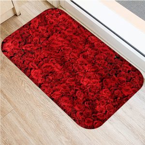 INS style Nordic modern minimalist floral floor mat