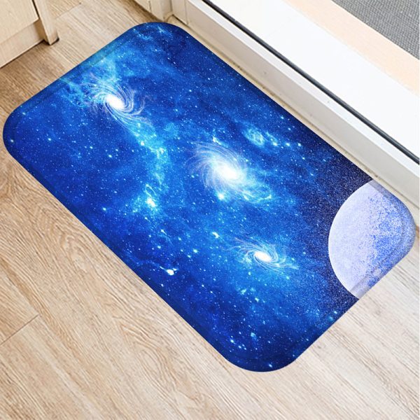 Dream Stars Flannel Non-slip Bath Mat