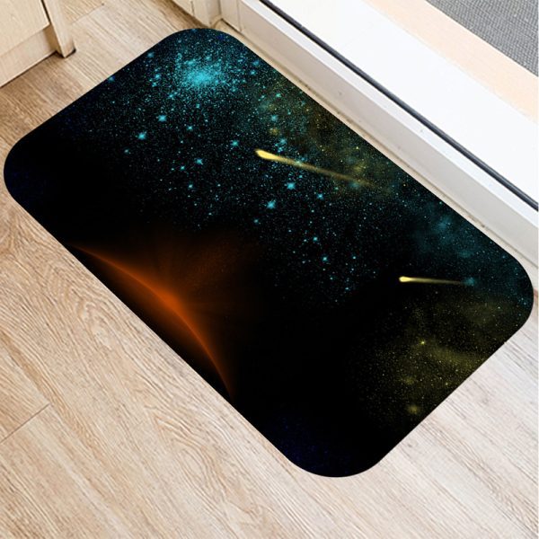 Dream Stars Flannel Non-slip Bath Mat