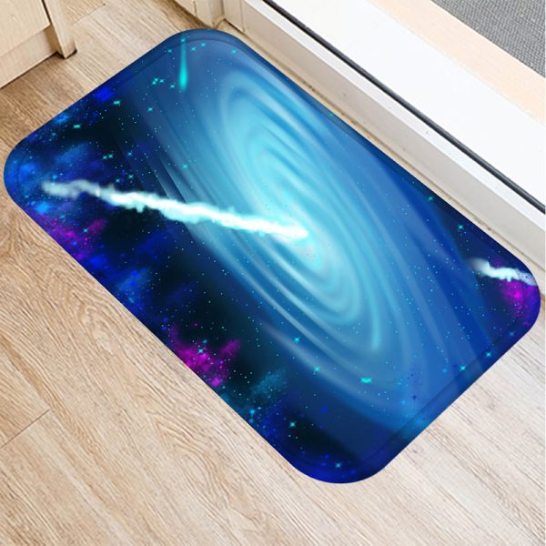 Dream Stars Flannel Non-slip Bath Mat