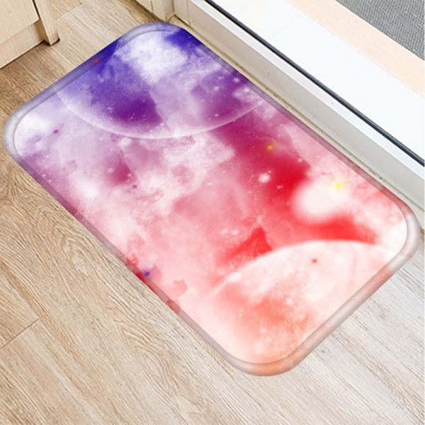 Dream Stars Flannel Non-slip Bath Mat