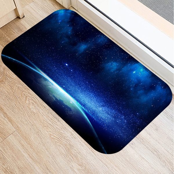 Dream Stars Flannel Non-slip Bath Mat