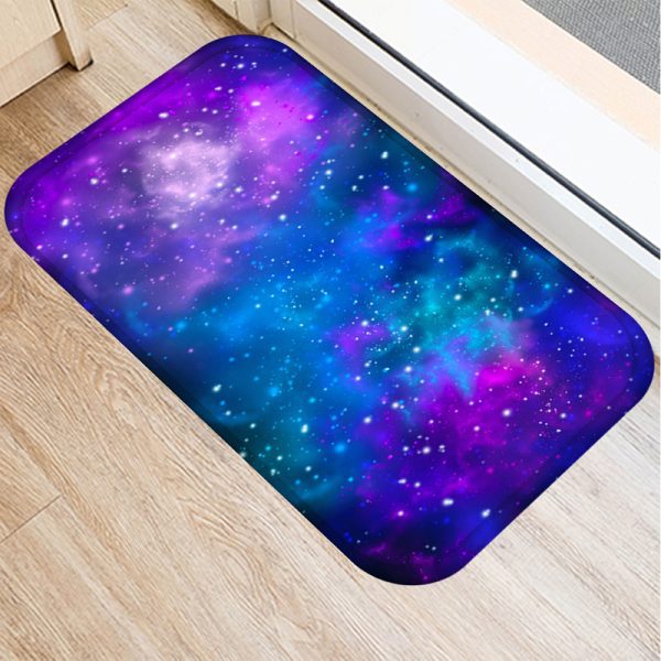 Dream Stars Flannel Non-slip Bath Mat