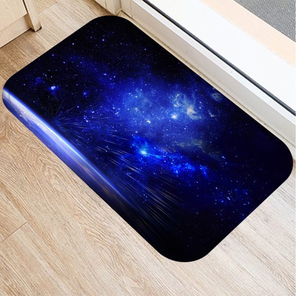 Dream Stars Flannel Non-slip Bath Mat