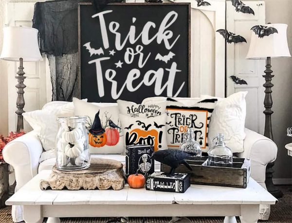 Halloween Pumpkin Pillow Covers