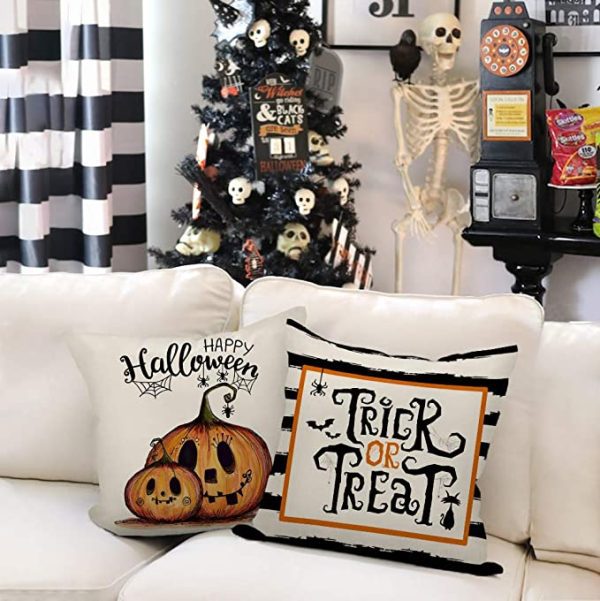 Halloween Pumpkin Pillow Covers