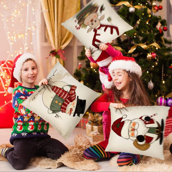 Christmas Santa Pillow Covers