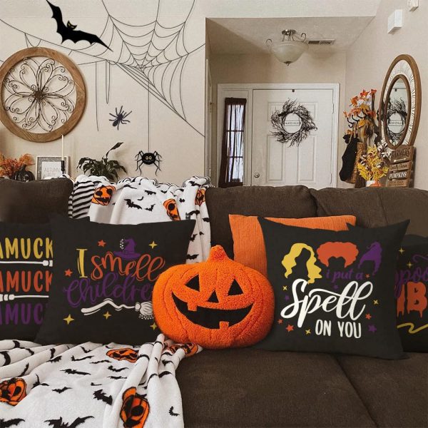 Halloween Amuck! Pillow Covers