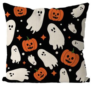 Halloween Pillow Covers Ghost Pumpkins