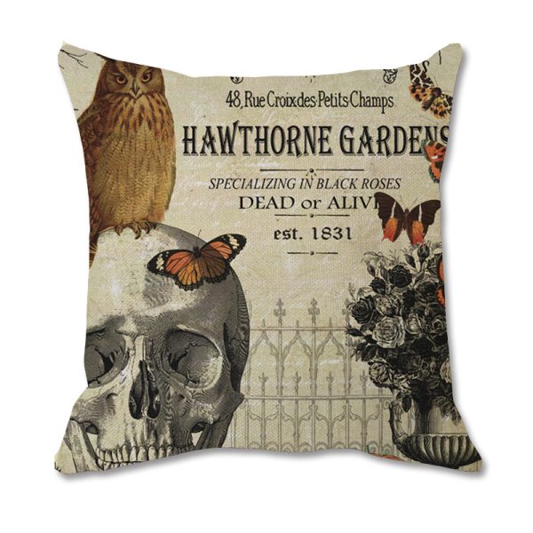 Owl Pattern Throw Pillow Covers