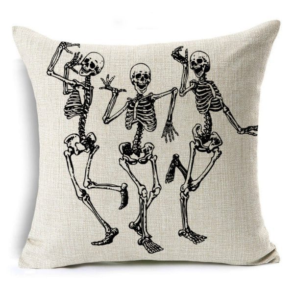 Halloween Skull Pillow Covers